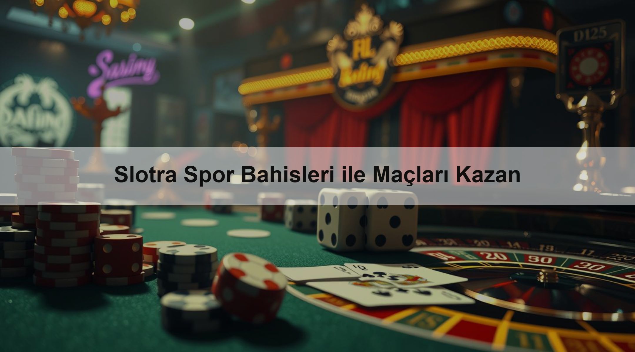 Slotra Spor Bahisleri ile Maçları Kazan